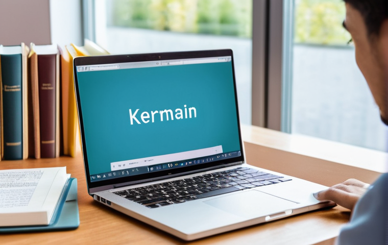 독일어 온라인 강의 추천 - **Prompt 1: Fun and Engaging Online German Learning**
    A cheerful young woman in her early 20s, w...